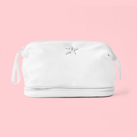 PREVENTA White Star Milk Travel Skincare Bag