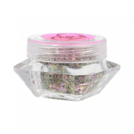 Hojuelas Multicromaticas Camaleonicas Rosa  16