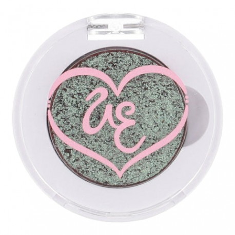 Sombra Holografica en crema Verde Rainbow  011
