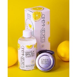 Professional Brush Cleaner Pro Starter Kit + Cleansing Tin / Tropical Lemon Scent