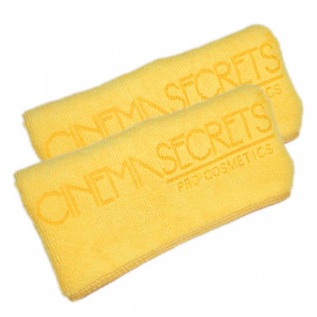 Microfiber Brush Cleaning Towel Yellow