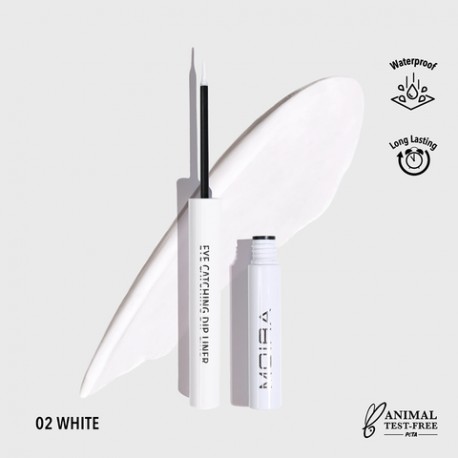 Eye Catching Dip Liner 2, White