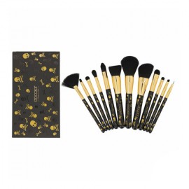 12 Pieces Goth Brush Set Docolor