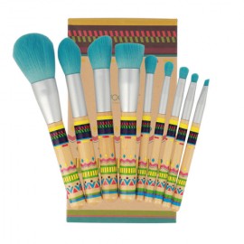 BOHO Bambu 9 Pieces Makeup Brush Set