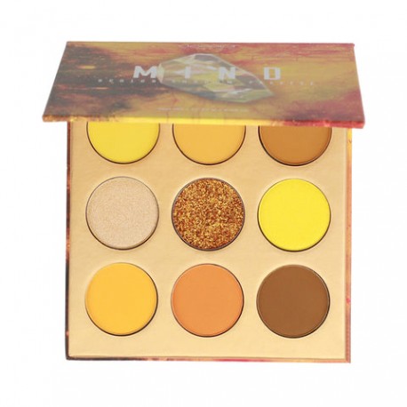 Mind - 9 Colors Shadow Palette (Yellow)