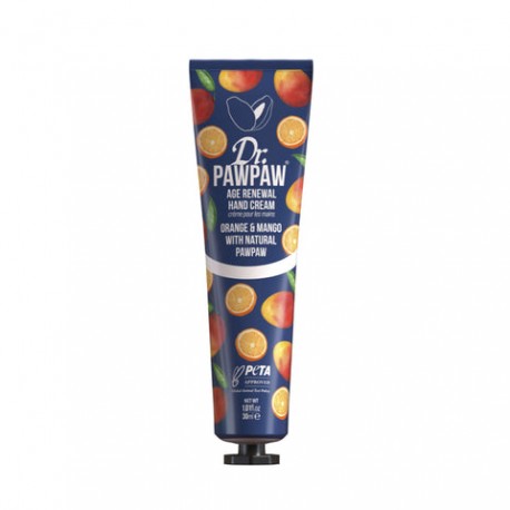Dr.PAWPAW Crema de manos de naranja y mango Age Renewal 30ml