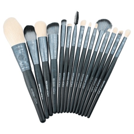 Splendid Series Blue-15 PCS Classic Makeup Brush Set - Flying Apsaras