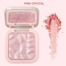 Chunky Glitter Diamond Dust Highlighter-Pink Crystal
