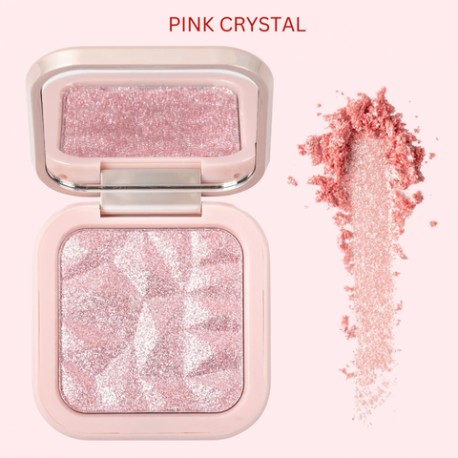Chunky Glitter Diamond Dust Highlighter-Pink Crystal