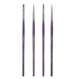 Ultra Fine Series - 4 Pcs All in One Detail Brush Kit