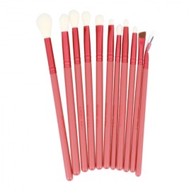 JADE SERIES - 11 Pieces Eye Brush Kit / Agate Red