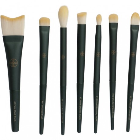 Chic Series 18 pcs Mini Makeup Brush Kit Shaded Spruce