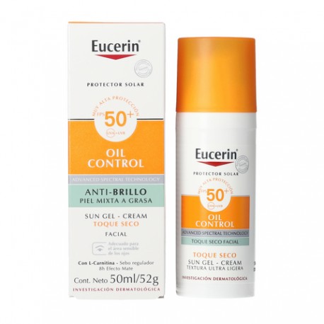 Protector Solar 50+ Oil Control Anti-Brillo Piel mixta a grasa