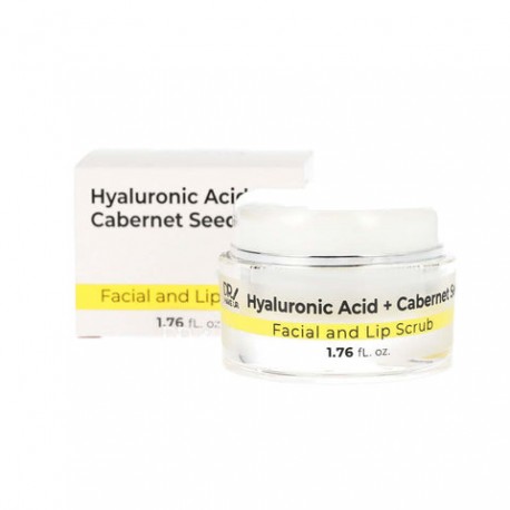 Hyaluronic Acid + Cabernet Seed / Scrub Lip + Face DR