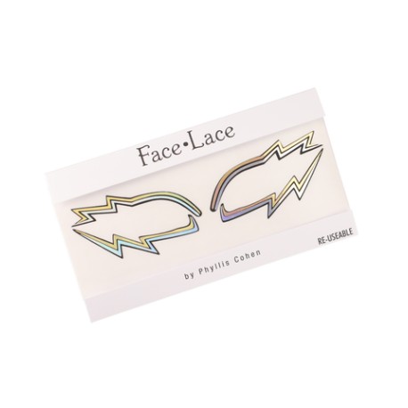 Holograflicks / Face Lace by Phyllis Cohen