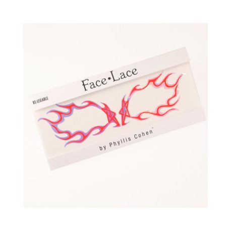 Blaze Gaze / Face Lace by Phyllis Cohen