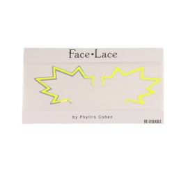 Flash Glance - Yellow / Face Lace by Phyllis Cohen