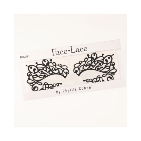 Swirlyqueue / Face Lace by Phyllis Cohen