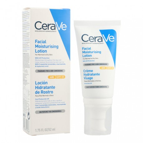 Locion Hidratante Rostro con FPS  / CeraVe 52 ml