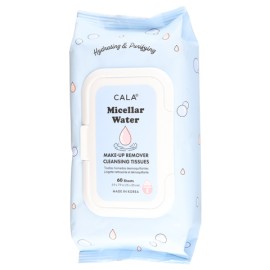 Makeup Remover Cleansing Tissues: Micellar Water (60 sheets)