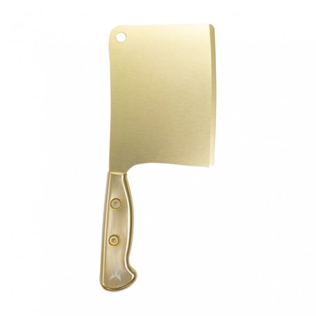 Beauty Killer Gold Chrome Hand Mirror