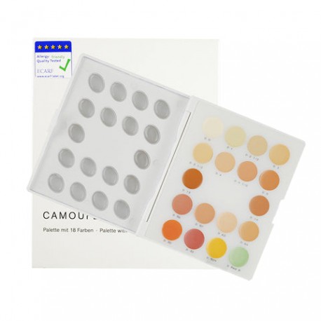 Palette Mit 18 Farben