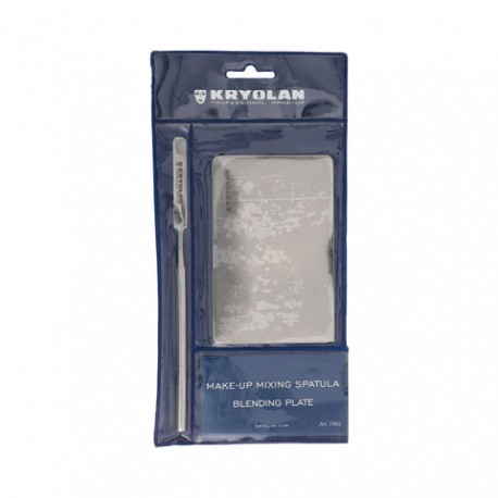 Makeup Mixing Spatula Blending Plate