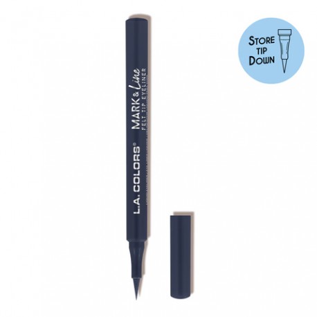 Mark & Line Felt Tip Eyeliner - Navy
