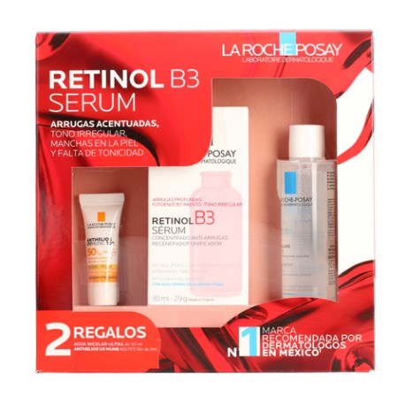 Retinol B3 Serum + Anthelios + Eau Micellaire
