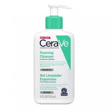 Gel Limpiador Espumoso  / CeraVe 8Oz 236 ml