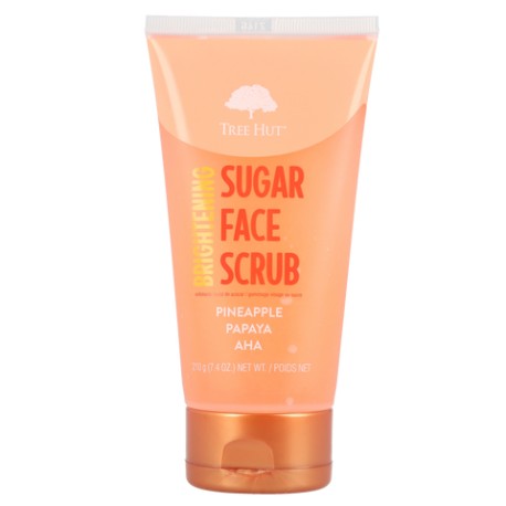 Brightening pineapple & papaya face scrub