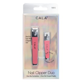 Nail Clipper Duo (Coral)