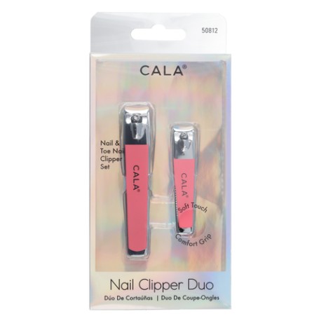 Nail Clipper Duo (Coral)