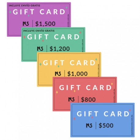 Gift Cards - Tarjetas de regalo