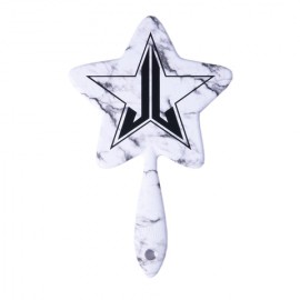 White Marble Soft Touch Hand Mirror