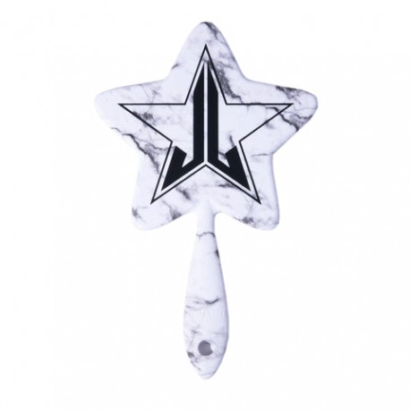 White Marble Soft Touch Hand Mirror