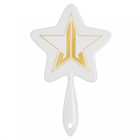 White Glitter / Hand Mirror