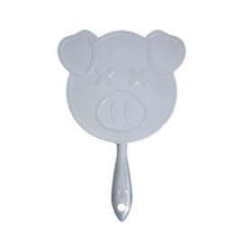 Pearlescent Pig Hand Mirror